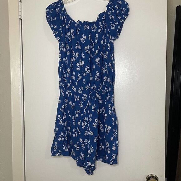 Kate Spade New York Dandelion Floral Off-The-Shoulder Romper SZ Small - Picture 8 of 8